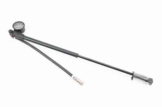 Насос алюмінієвий високого тиску 300 psi/20 bar з манометром, для повітряних амортизаторів і виделок, чорний 2728 Киев