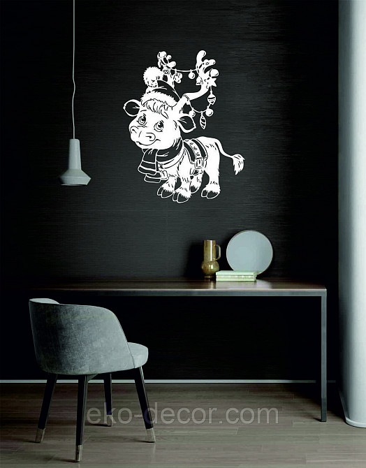 Декоративное настенное Панно «Олень», Декор на стену 70*56 см Киев - изображение 5