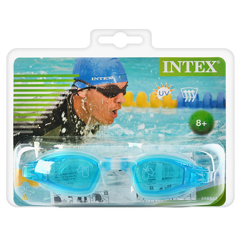 Окуляри для плавання дитячі Intex блакитні Бровари - фото 1