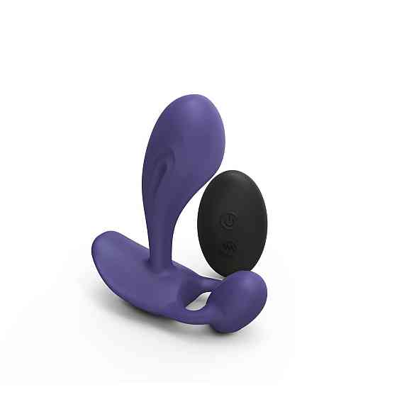 Вибратор Love To Love WITTY - MIDNIGHT INDIGO, универсальный, точки G + P, пульт ДУ Sex Aura Киев