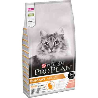Сухий корм для кішок Purina Pro Plan Elegant з лососем 10 кг (7613036529235) Вінниця