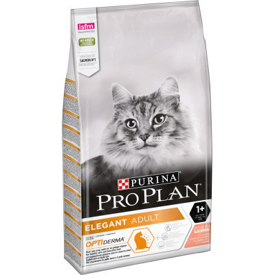Сухий корм для кішок Purina Pro Plan Elegant з лососем 10 кг (7613036529235) Вінниця - фото 1
