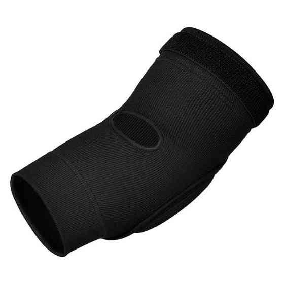 Налокітники спортивні RDX Hosiery Elbow Foam Black/Black M Кам'янське