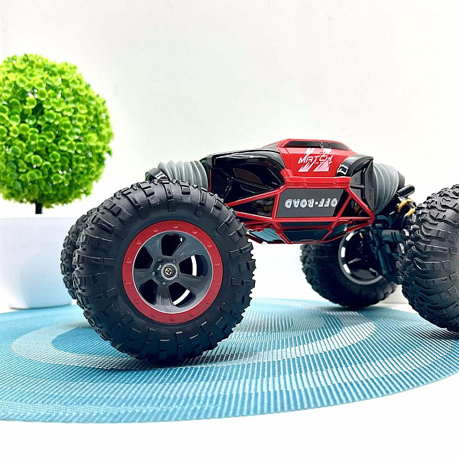 Машина трюкова Limo Toy перевертень всюдихід на радіокеруванні гумові колеса Червона (M 5507) Чернігів - фото 5