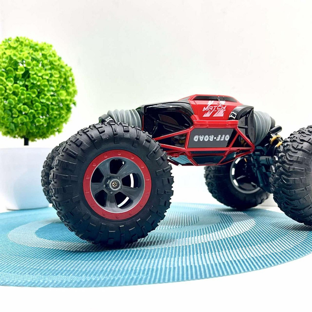 Машина трюкова Limo Toy перевертень всюдихід на радіокеруванні гумові колеса Червона (M 5507) Чернигов - изображение 5