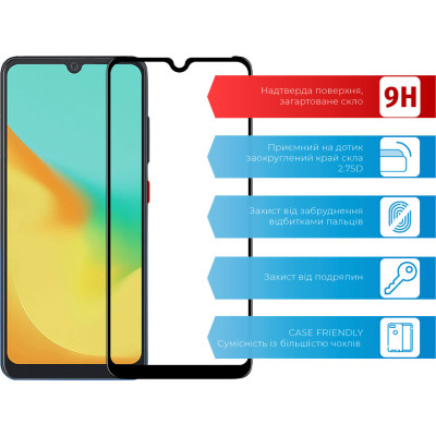Скло захисне ACCLAB Full Glue ZTE Blade A7 2019 (1283126508851) Вінниця - фото 2