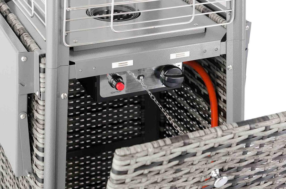 Газовый обогреватель Pyramid Grey Rattan GRILLI 777419 Код: 012837 Ровно - изображение 15