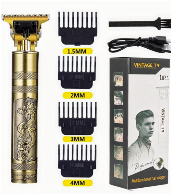 Триммер для бороди та вусів T9-3, 1х18650 Дніпро - фото 2