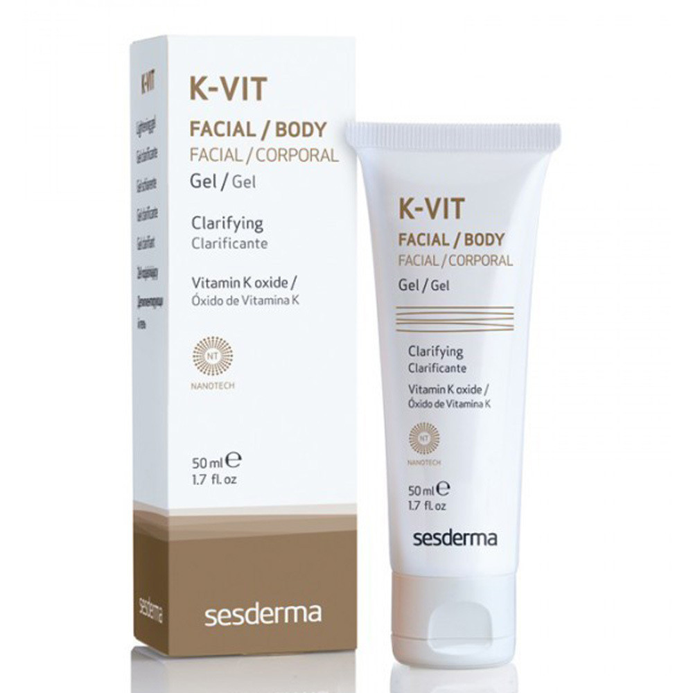 Гель зміцнювальний стінки судин SeSDerma K-Vit Facial Body Gel 50 мл Дніпро - фото 1