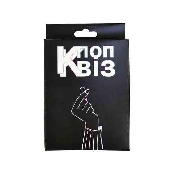 Карточная игра-викторина К-поп Квиз 30493, 55 карточек Винница