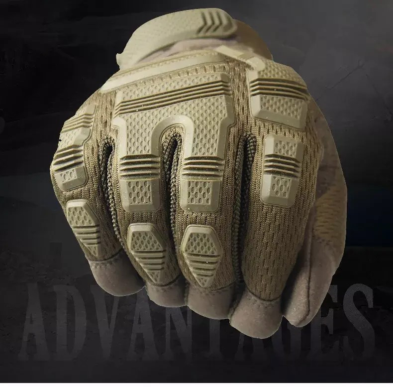 Перчатки полнопалые с защитой на липучке FQ16SDF007 Оливковый, L Винница - изображение 4