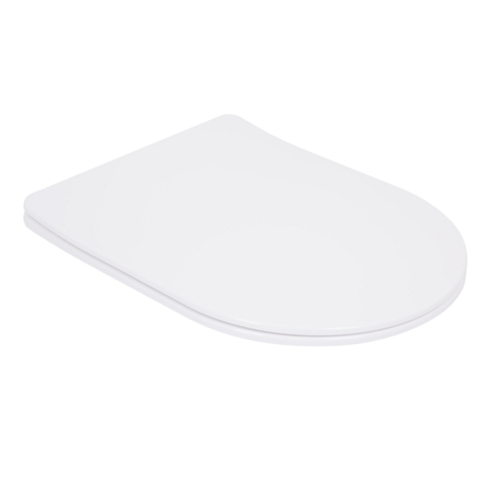 Qtap Сиденье для унитаза (Robin 520,660, Scorpio 520,660) 460x362x50 мм, White, с микролифтом, Slim Duroplast, Quick Release Киев - изображение 1