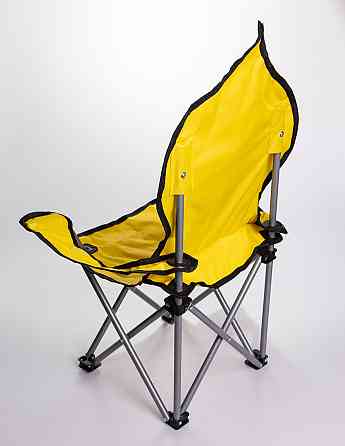 Yiwu Крісло туристичне для дитини 34х58х65 см з підстаканником Жовтий SJ-0065Y Коломия