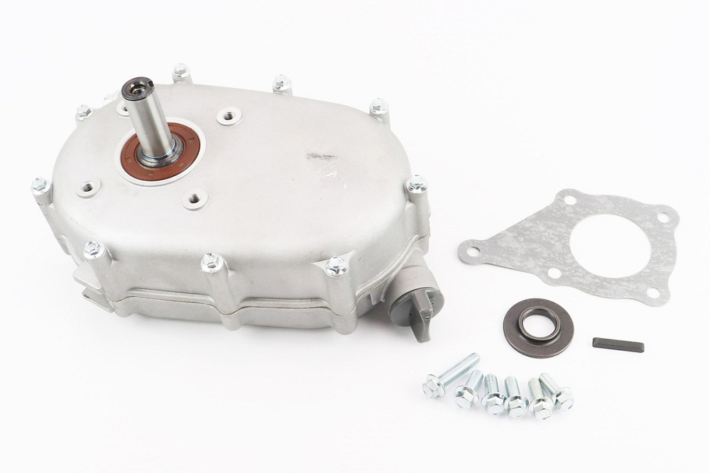 Редуктор з автоматичним зчепленням, двигун під шпонку D-20mm, вихідний вал D-20mm, передавальне число 1/2 Киев - изображение 1