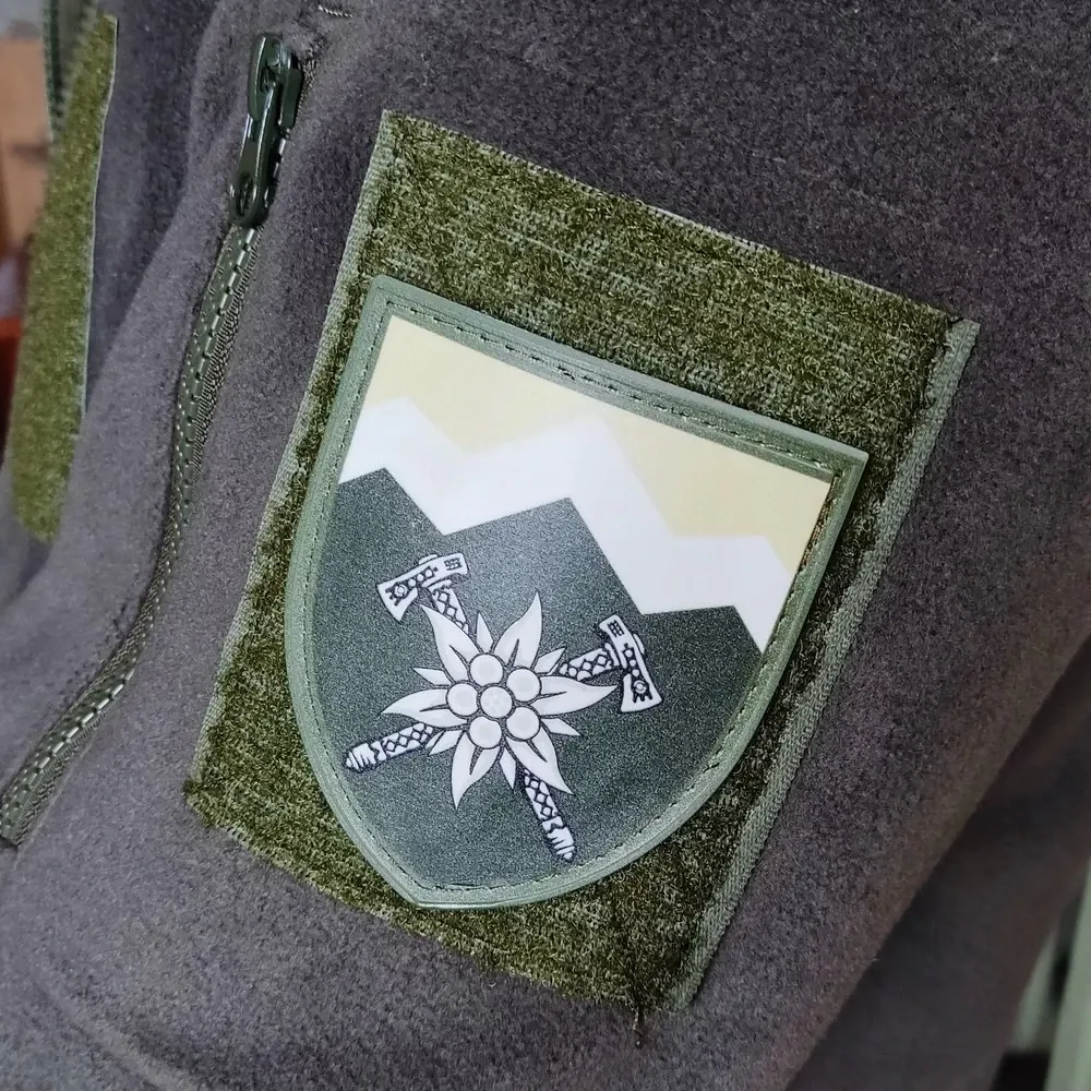 Патч / шеврон ЗСУ 10 окрема гірсько-штурмова бригада ОК Захід Запоріжжя - фото 2