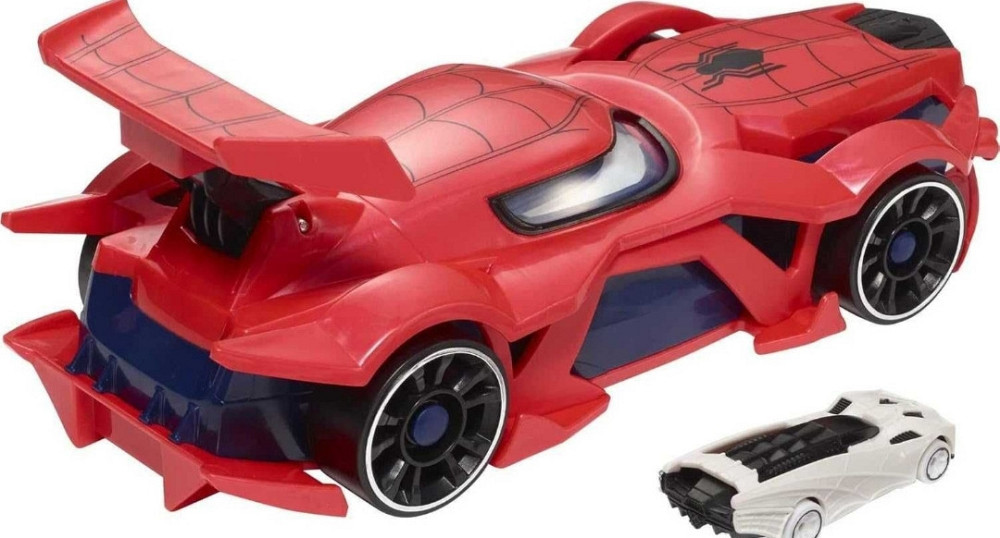 Машинка Хот Вилс Человек Паук пускатель Hot Wheels Marvel Spider-Man.  ОРИГІНАЛ! Харьков - изображение 4
