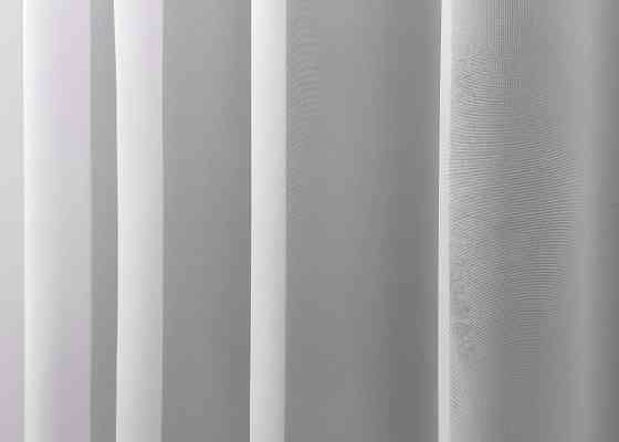 Тюль VR-Textil Вуаль 1903т Шифон однотонный Теплый белый 400х270 см (43-316) Киев