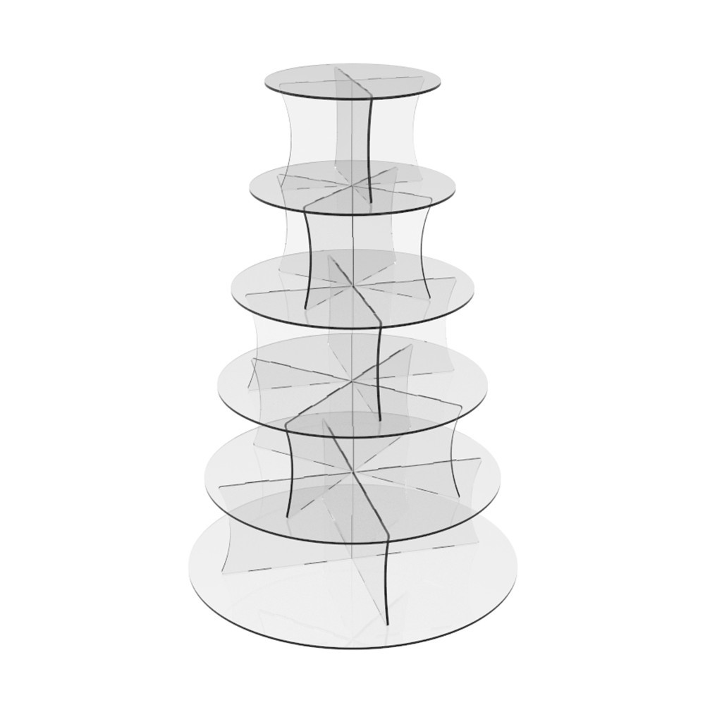 Подставка EKOSTAR под торты и для кенди бара на 6 ярусов Киев - изображение 1