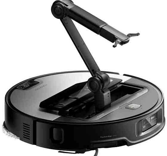 Робот-пилосос з вологим прибиранням RoboRock Saros Z70 Silver з рукою. Харків