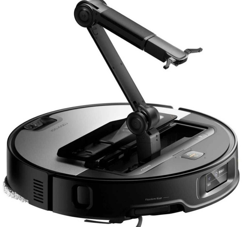 Робот-пилосос з вологим прибиранням RoboRock Saros Z70 Silver з рукою. Харків - фото 6