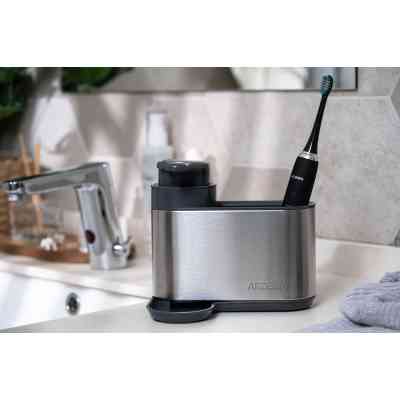 Дозатор для рідкого мила Ardesto Minimalism Органайзер для миючих засобів Сірий (ARHB3102GS) Вінниця