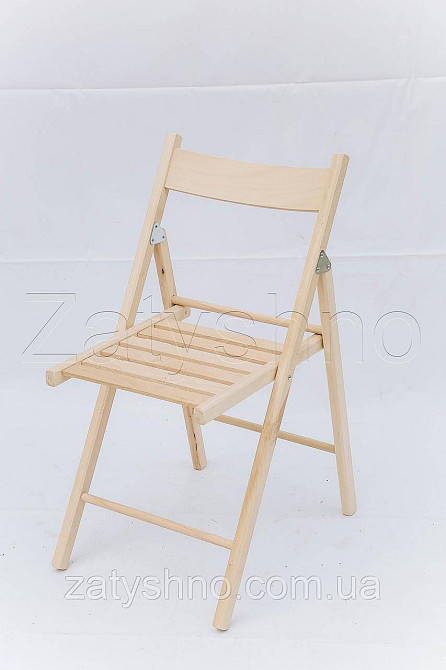 Складаний стільчик з бука Київ - фото 5