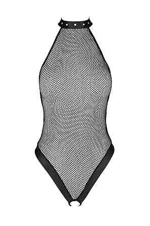 Боді-халтер з відкритим доступом Passion MOONLIGHT BODY XXL/XXXL black Sex Aura Київ