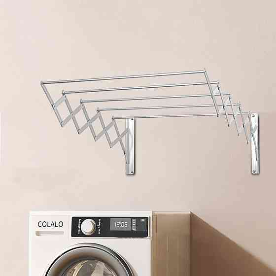 Настенная сушилка для белья выдвижная,80х70х26,5см,SKLM-3 SBR Киев