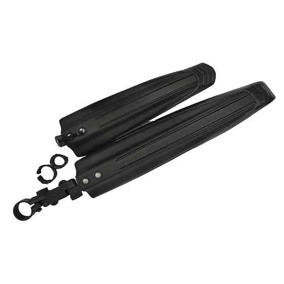 Крила велосипедні для коліс 20'' 24'' 26'' Feel Fit Чорні Бровари
