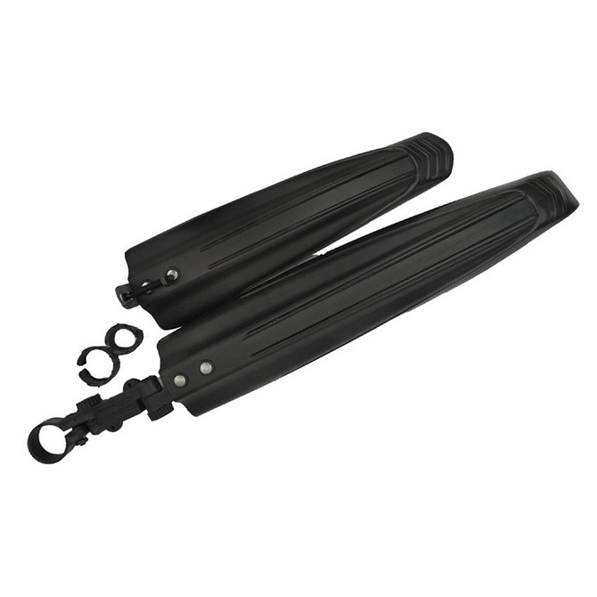 Крылья велосипедные для колес 20'' 24'' 26'' Feel Fit Черные Бровары - изображение 4