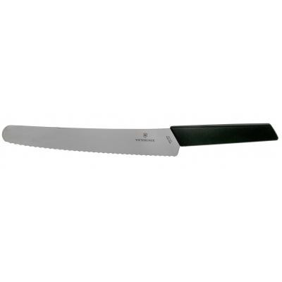 Кухонный нож Victorinox SwissModern Bread and Pastry Knife 22 см Black (6.9073.22WB) Винница - изображение 8