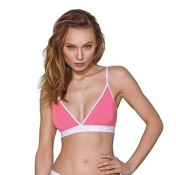 Спортивний топ з подвійними бретелями Passion PS007 TOP XL, pink Sex Aura Київ