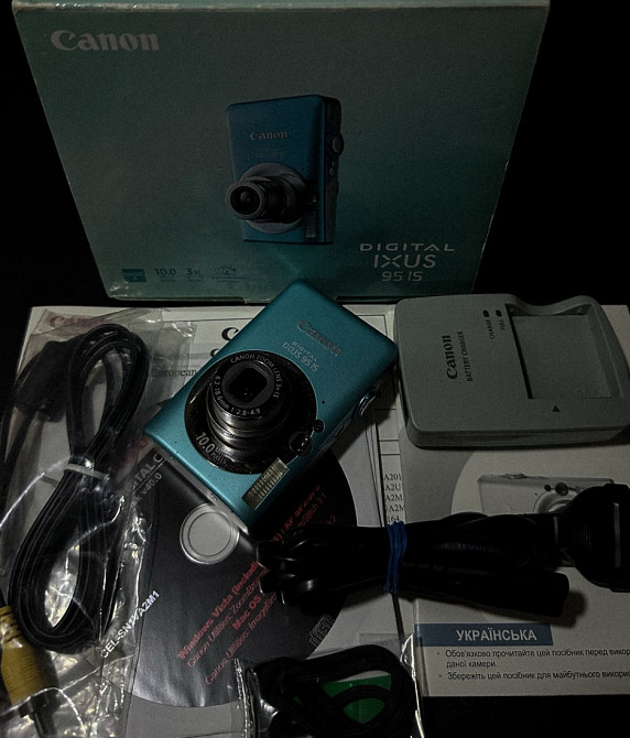 Фотоаппарат Canon IXUS 95 IS Харьков - изображение 6