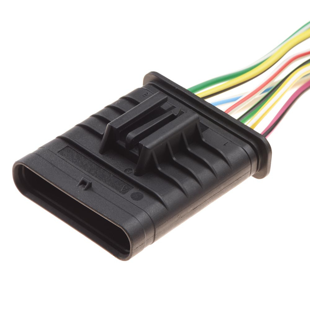 Роз'єм конектор с проводом, 8-кон., 872-555-521, Hirschmann Германия універс., Моторний BMW Київ - фото 1