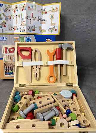 Детский древесный конструктор. Харьков