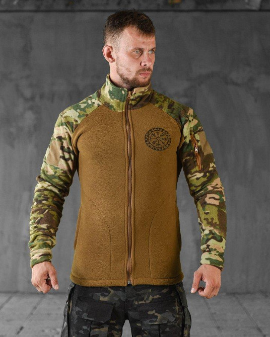 Флисовка  warmth Руны combo НП4907 Одесса - изображение 1