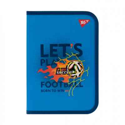 Папка для тетрадей Yes пластиковая на молнии Football В5 (492205) Винница