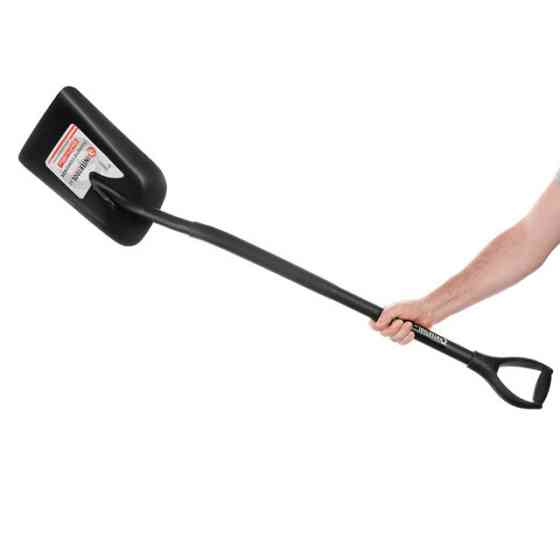 Лопата совкова, металева ручка, 224×317×1200 мм INTERTOOL FT-2012 Киев