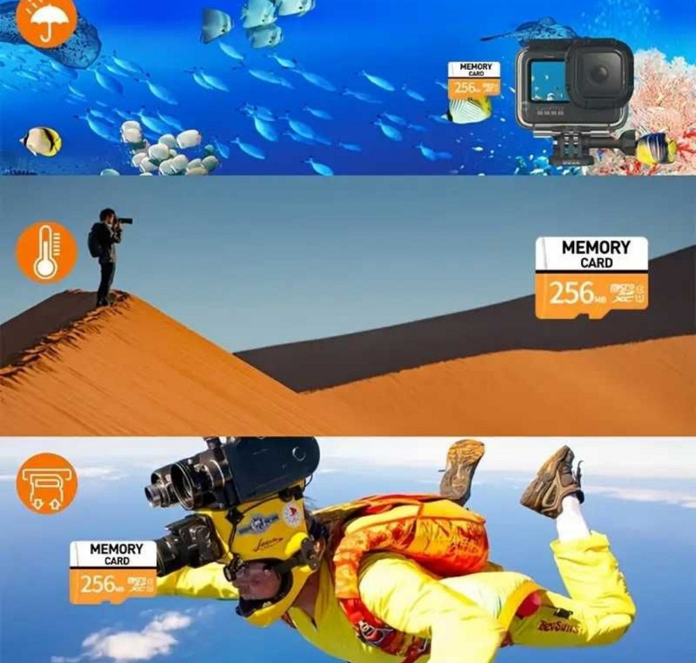 Карта памяти высокоскоростная TF 256 мб класс 10 A1 Киев - изображение 2