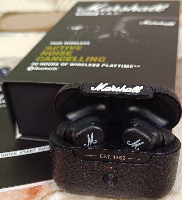 Бездротові навушники Marshall Motif ANC вакумні наушники маршал мотіф. Киев - изображение 8