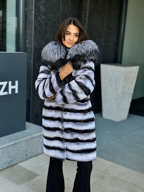 Натуральная шуба из шиншиллы М Харьков - изображение 5
