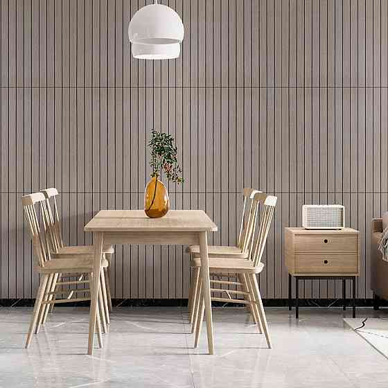 Вінілові самоклеючі 3D рейки Дуб мокко Київ