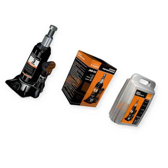 Домкрат гідравлічний 3 т, 180-340 мм (футляр) Мукачево