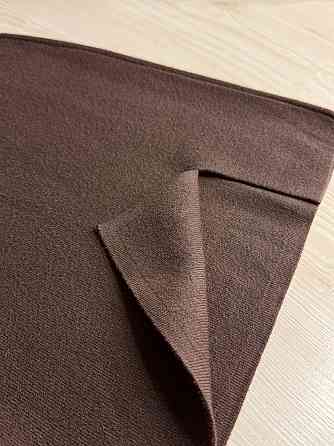 Спідниця жіноча My Fashion 6808-48 в’язана коротка з розрізом, коричневий, one size Київ