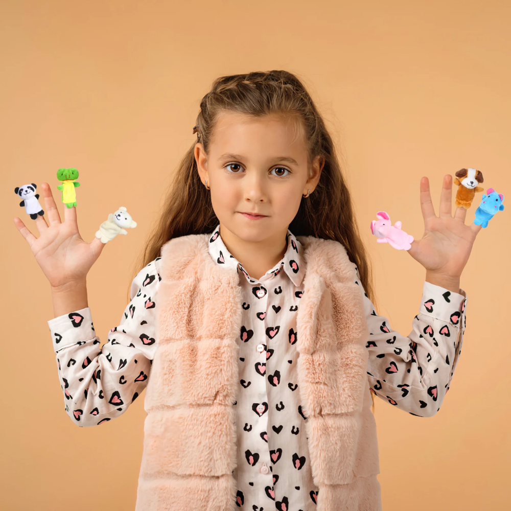 Пальчиковые мягкие игрушки для театра, 10 шт. Киев - изображение 4