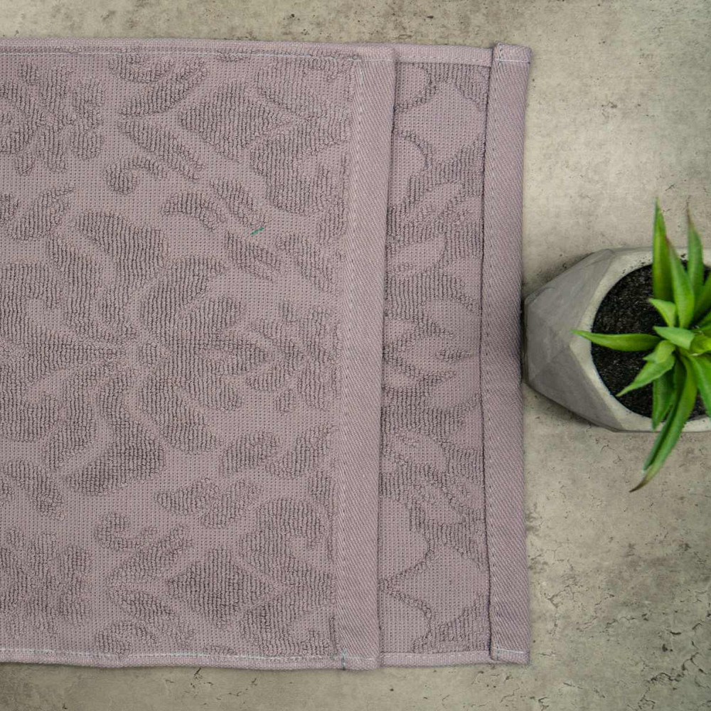 Полотенце жаккардовое GM Textile 30х60см 400г/м2 (Пепельный) Сумы - изображение 3