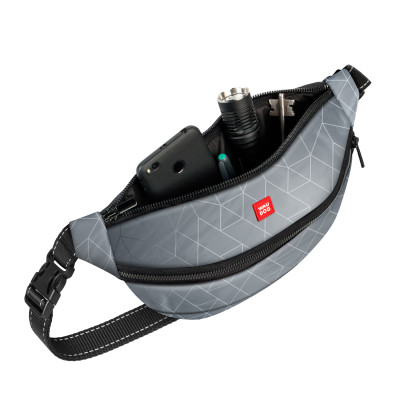 Поясная сумка-бананка для собак WAUDOG Family светоотражающая 33х17х10 см (5686) Винница - изображение 2