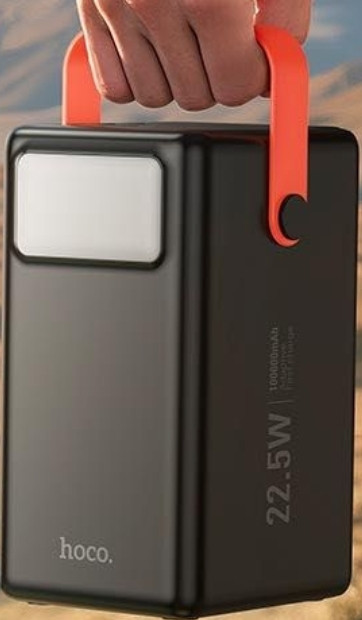 Повербанк HOCO J142 100000mAh 22.5W PD 6USB 2Type-C LCD. Харків - фото 1