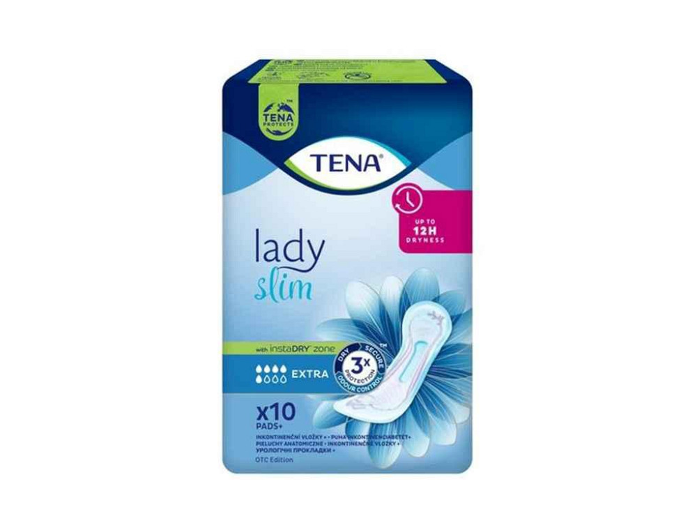 Прокладки урологічні 10шт Lady Slim Extra 5 крап ТМ TENA Solmir Київ - фото 1