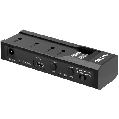 Адаптер Maiwo 3,5"/2,5" SATA HDD/SSD і NVMe M.2 SSD USB 3.0 TypeС (K10635N) Вінниця - фото 1